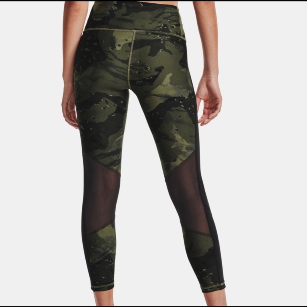 Under Armour Project‎ Rock Veteran’s Day Ankle Crop Leggings Size Medium - Picture 2 of 8